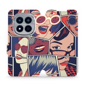 Flip pouzdro na mobil Xiaomi Redmi Note 15 Pro 4G - Mobiwear VP18P, komiks