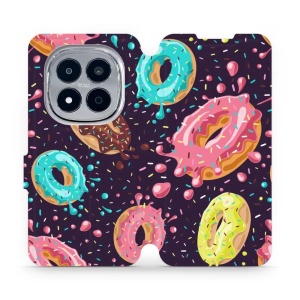 Flip pouzdro na mobil Xiaomi Redmi Note 15 Pro 4G - Mobiwear VP19S, donutky