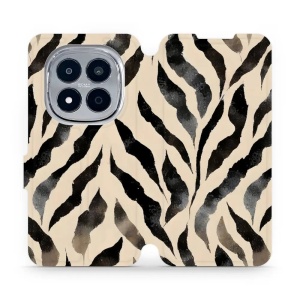 Flip pouzdro na mobil Xiaomi Redmi Note 15 Pro 4G - Mobiwear VA53S, zebří