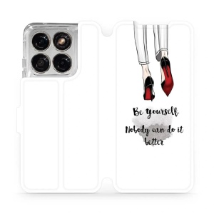 Flip pouzdro na mobil Motorola Edge 70 Fusion - Mobiwear M046P, be yourself