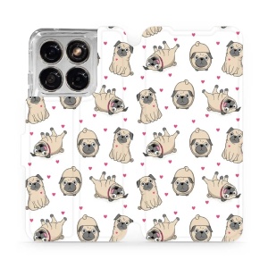 Flip pouzdro na mobil Motorola Edge 70 Fusion - Mobiwear M097P, mopsíci