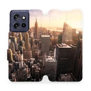 Flip pouzdro na mobil Motorola Edge 60 Neo - Mobiwear M138P, New York