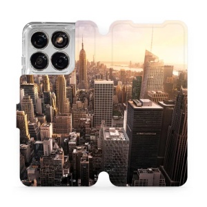 Flip pouzdro na mobil Motorola Edge 70 Fusion - Mobiwear M138P, New York