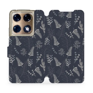 Flip pouzdro na mobil Motorola Signature 5G - Mobiwear VP15S, kapradiny