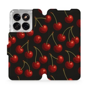 Flip pouzdro na mobil Motorola Edge 70 Fusion - Mobiwear VP83S, třešně