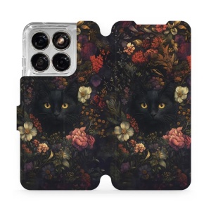 Flip pouzdro na mobil Motorola Edge 70 Fusion - Mobiwear V161S, temné kočky