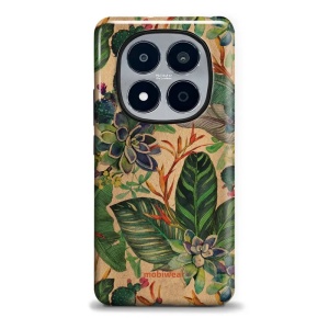 Odolný kryt na mobil Xiaomi Redmi Note 15 Pro Plus 5G - Mobiwear Elite Pro EP05E, sukulenty