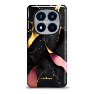 Odolný kryt na mobil Xiaomi Redmi Note 15 Pro Plus 5G - Mobiwear Elite Pro EP35E, černý a zlatavý mramor