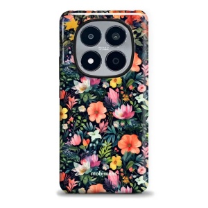 Odolný kryt na mobil Xiaomi Redmi Note 15 Pro Plus 5G - Mobiwear Elite Pro EP48E, pestré kvítky