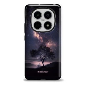 Odolný kryt na mobil Xiaomi Redmi Note 15 5G - Mobiwear Elite Pro E005E, strom s galaxií