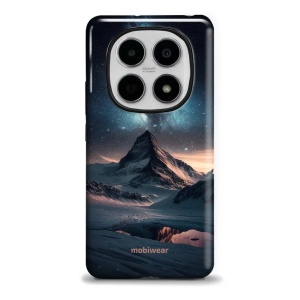 Odolný kryt na mobil Xiaomi Redmi Note 15 5G - Mobiwear Elite Pro E006E, hora s hvězdnou oblohou