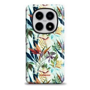 Odolný kryt na mobil Xiaomi Redmi Note 15 5G - Mobiwear Elite Pro E071E, flóra