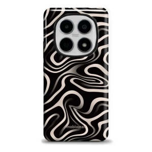 Odolný kryt na mobil Xiaomi Redmi Note 15 5G - Mobiwear Elite Pro EA68E, vlnky a linky