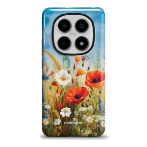 Odolný kryt na mobil Xiaomi Redmi Note 15 5G - Mobiwear Elite Pro EP43E, letní louka