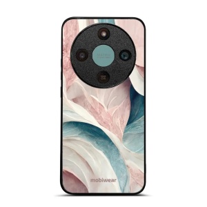 Lesklý kryt na mobil Honor Magic 8 Lite - Mobiwear Glossy G026G, růžový a zelenkavý mramor