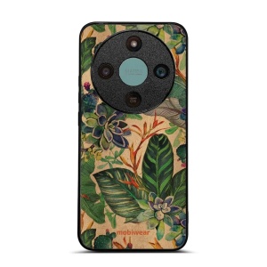 Lesklý kryt na mobil Honor Magic 8 Lite - Mobiwear Glossy G036G, sukulenty