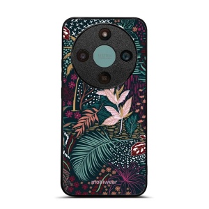 Lesklý kryt na mobil Honor Magic 8 Lite - Mobiwear Glossy G043G, temná flóra