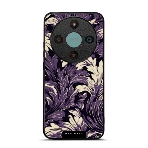Lesklý kryt na mobil Honor Magic 8 Lite - Mobiwear Glossy GA46G, fialové rostliny