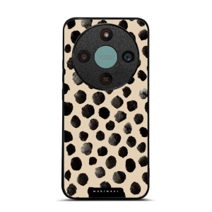 Lesklý kryt na mobil Honor Magic 8 Lite - Mobiwear Glossy GA50G, černé puntíky