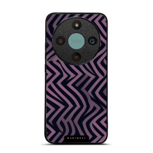 Lesklý kryt na mobil Honor Magic 8 Lite - Mobiwear Glossy GA55G, fialové klikyháky