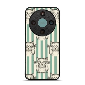 Lesklý kryt na mobil Honor Magic 8 Lite - Mobiwear Glossy GP90G, číča ryby