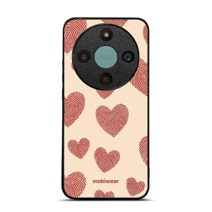 Lesklý kryt na mobil Honor Magic 8 Lite - Mobiwear Glossy GP93G, otisk srdce