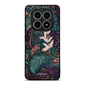 Lesklý kryt na mobil Xiaomi Redmi Note 15 4G - Mobiwear Glossy G043G, temná flóra