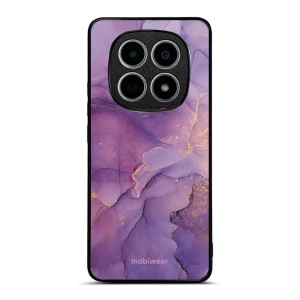 Lesklý kryt na mobil Xiaomi Redmi Note 15 4G - Mobiwear Glossy G050G, fialový mramor