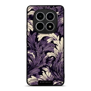 Lesklý kryt na mobil Xiaomi Redmi Note 15 4G - Mobiwear Glossy GA46G, fialové rostliny