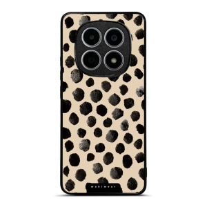 Lesklý kryt na mobil Xiaomi Redmi Note 15 4G - Mobiwear Glossy GA50G, černé puntíky