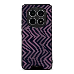 Lesklý kryt na mobil Xiaomi Redmi Note 15 4G - Mobiwear Glossy GA55G, fialové klikyháky