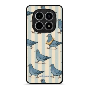 Lesklý kryt na mobil Xiaomi Redmi Note 15 4G - Mobiwear Glossy GP91G, holubi