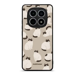 Lesklý kryt na mobil Xiaomi Redmi Note 15 4G - Mobiwear Glossy G160G, kočičáci
