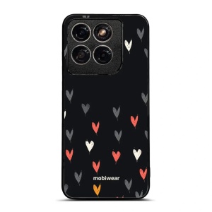 Lesklý kryt na mobil Motorola Edge 70 Fusion - Mobiwear Glossy GP79G, srdíčka