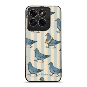 Lesklý kryt na mobil Motorola Edge 70 Fusion - Mobiwear Glossy GP91G, holubi