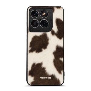 Lesklý kryt na mobil Motorola Edge 70 Fusion - Mobiwear Glossy G166G, hnědá strakatá