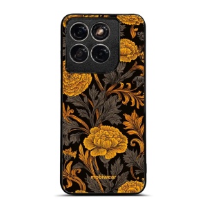 Lesklý kryt na mobil Motorola Edge 70 Fusion - Mobiwear Glossy G173G, žlutá kvítka