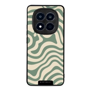 Lesklý kryt na mobil Xiaomi Redmi Note 15 Pro 4G - Mobiwear Glossy GA57G, zelené a béžové zkrouceniny