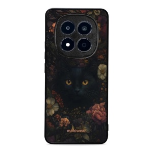 Lesklý kryt na mobil Xiaomi Redmi Note 15 Pro 4G - Mobiwear Glossy G161G, temná kočka
