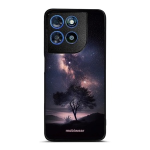 Lesklý kryt na mobil Motorola Moto G57 Power - Mobiwear Glossy G005G, strom s galaxií
