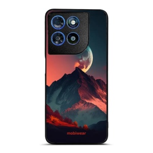 Lesklý kryt na mobil Motorola Moto G57 Power - Mobiwear Glossy G007G, hora s měsícem