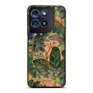 Lesklý kryt na mobil Motorola Moto G57 Power - Mobiwear Glossy G036G, sukulenty