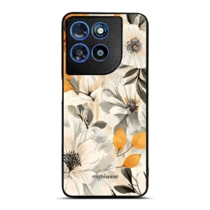 Lesklý kryt na mobil Motorola Moto G57 Power - Mobiwear Glossy GP75G, podzimní květy