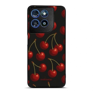 Lesklý kryt na mobil Motorola Moto G57 Power - Mobiwear Glossy GP83G, třešně