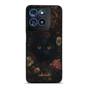 Lesklý kryt na mobil Motorola Moto G57 Power - Mobiwear Glossy G161G, temná kočka