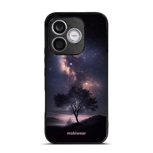 Lesklý kryt na mobil Honor 600 Lite - Mobiwear Glossy G005G, strom s galaxií