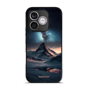 Lesklý kryt na mobil Honor 600 Lite - Mobiwear Glossy G006G, hora s hvězdnou oblohou