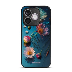 Lesklý kryt na mobil Honor 600 Lite - Mobiwear Glossy G013G, květy na hladině
