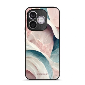 Lesklý kryt na mobil Honor 600 Lite - Mobiwear Glossy G026G, růžový a zelenkavý mramor