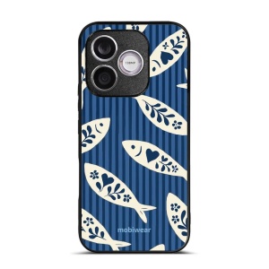 Lesklý kryt na mobil Honor 600 Lite - Mobiwear Glossy GP89G, rybky